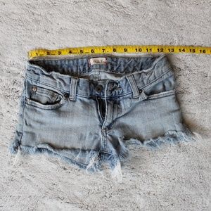 Tilt Cut-off Jean Shorts